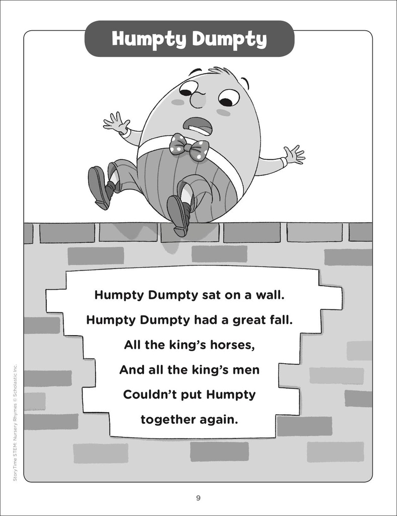 StoryTime STEM Nursery Rhymes Book School Aids